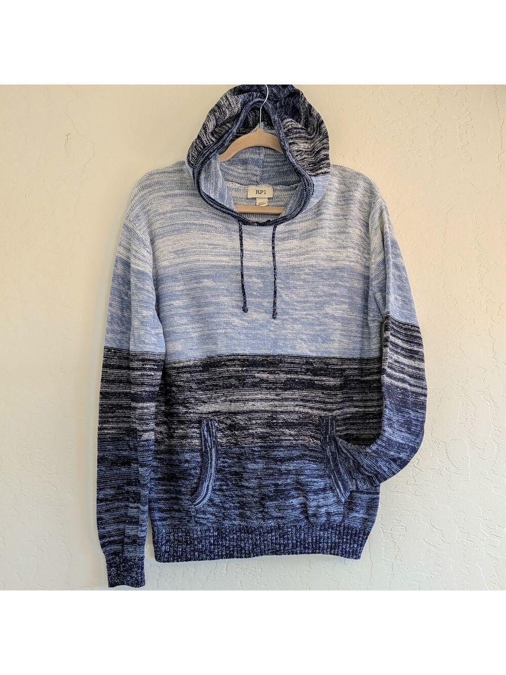 RP1 Blue and White Knit Sweater